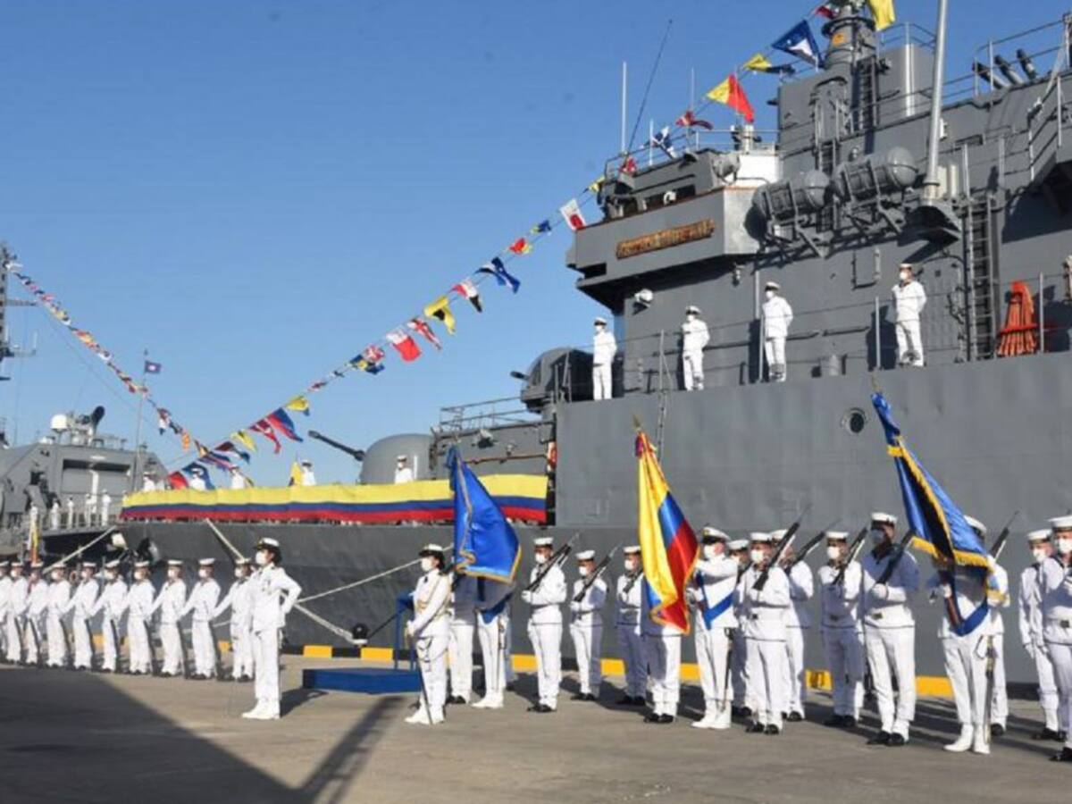 Ceremonia de bautizo del buque ARC "Almirante Tono" en Cartagena