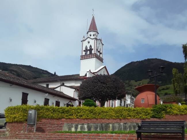 Parque de Cácota, donde se le rinde homenaje a los duraznos.