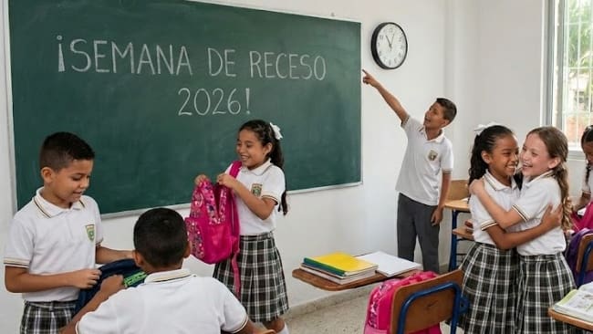 Cuándo es la semana de receso escolar en Colombia 2026: Fechas oficiales Ministerio de Educación