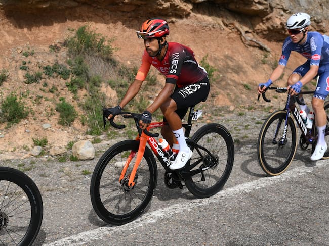 Brandon Rivera, pedalista colombiano del INEOS Grenadiers. (Photo by David Ramos/Getty Images)