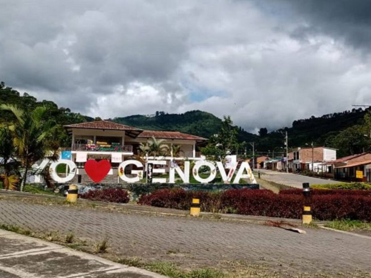 Una mujer fue asesinada con arma de fuego en Génova, Quindío