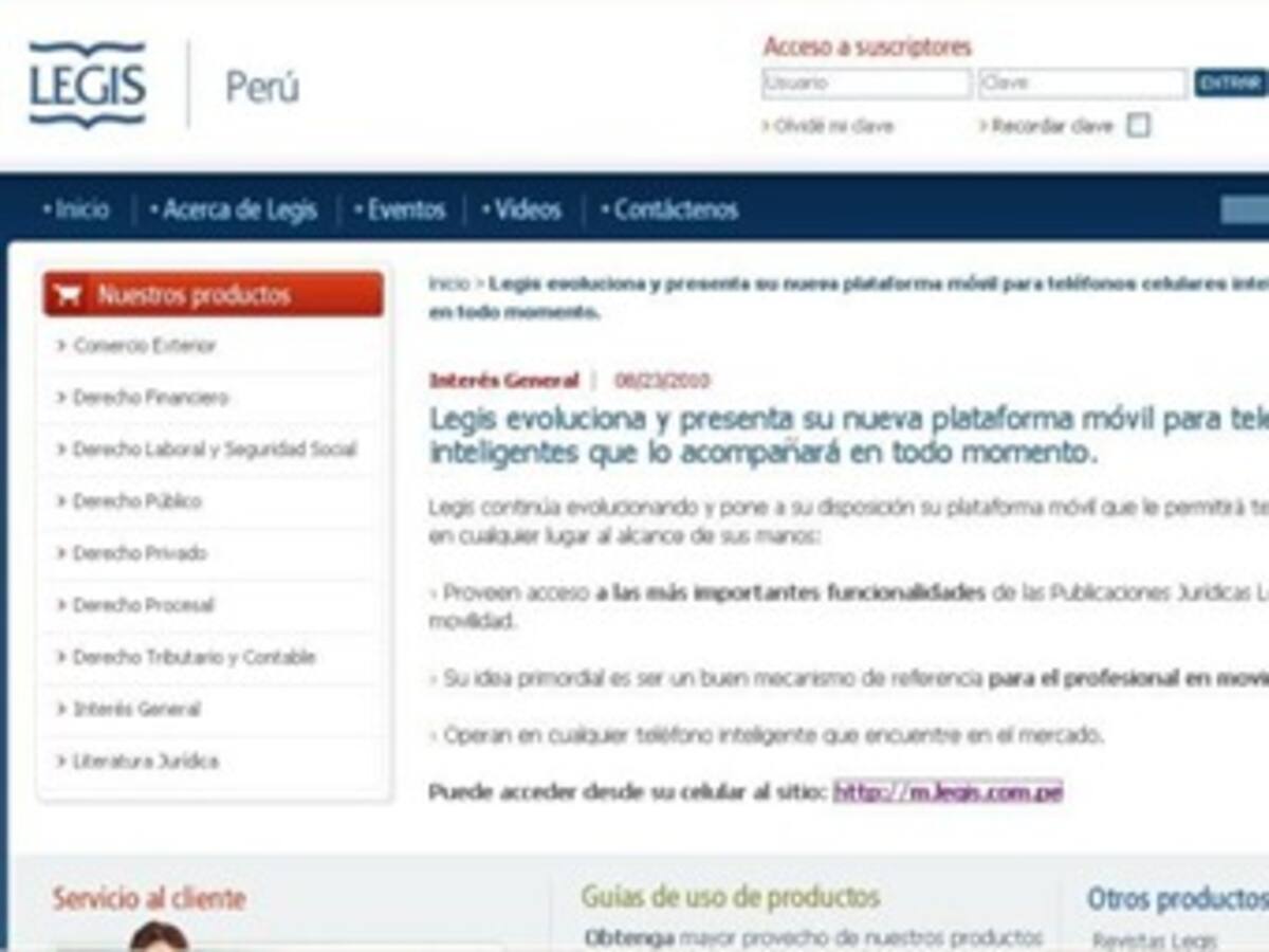 legis desarrolla nueva plataforma para dispositivos moviles