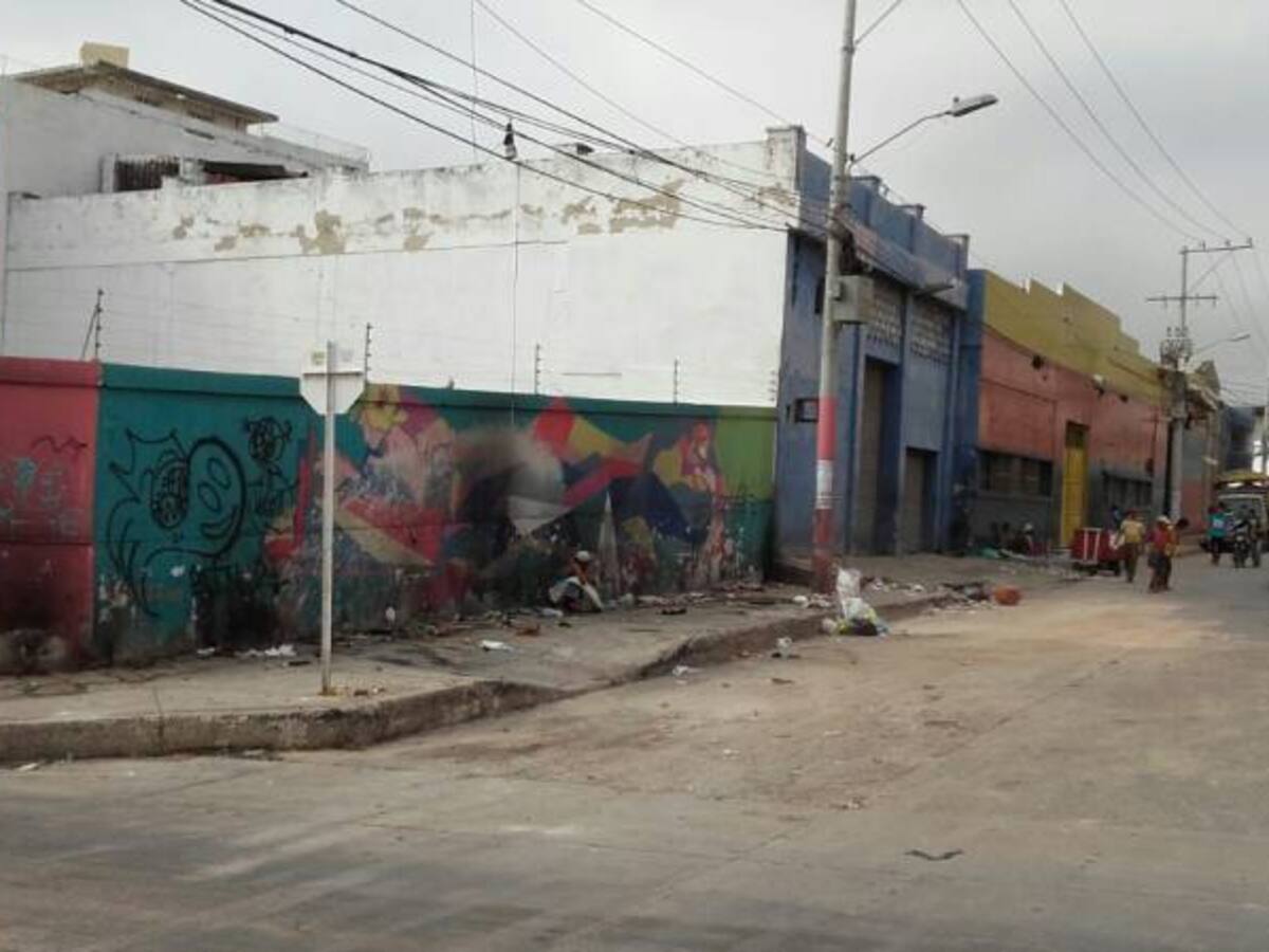 Sector del Museo del Atlántico, tomado por consumidores de drogas