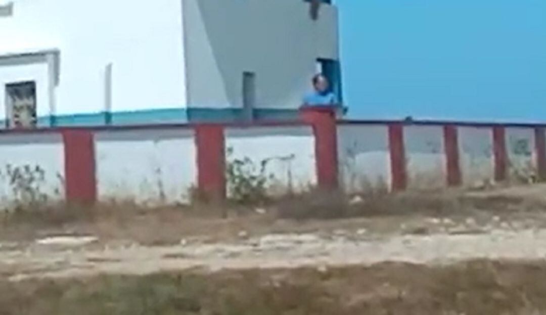 Momentos del enfrentamiento entre nativos y el operador de las salinas