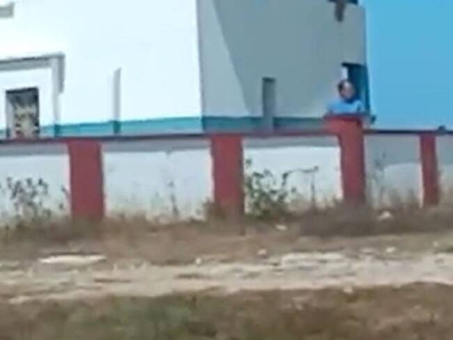 Momentos del enfrentamiento entre nativos y el operador de las salinas