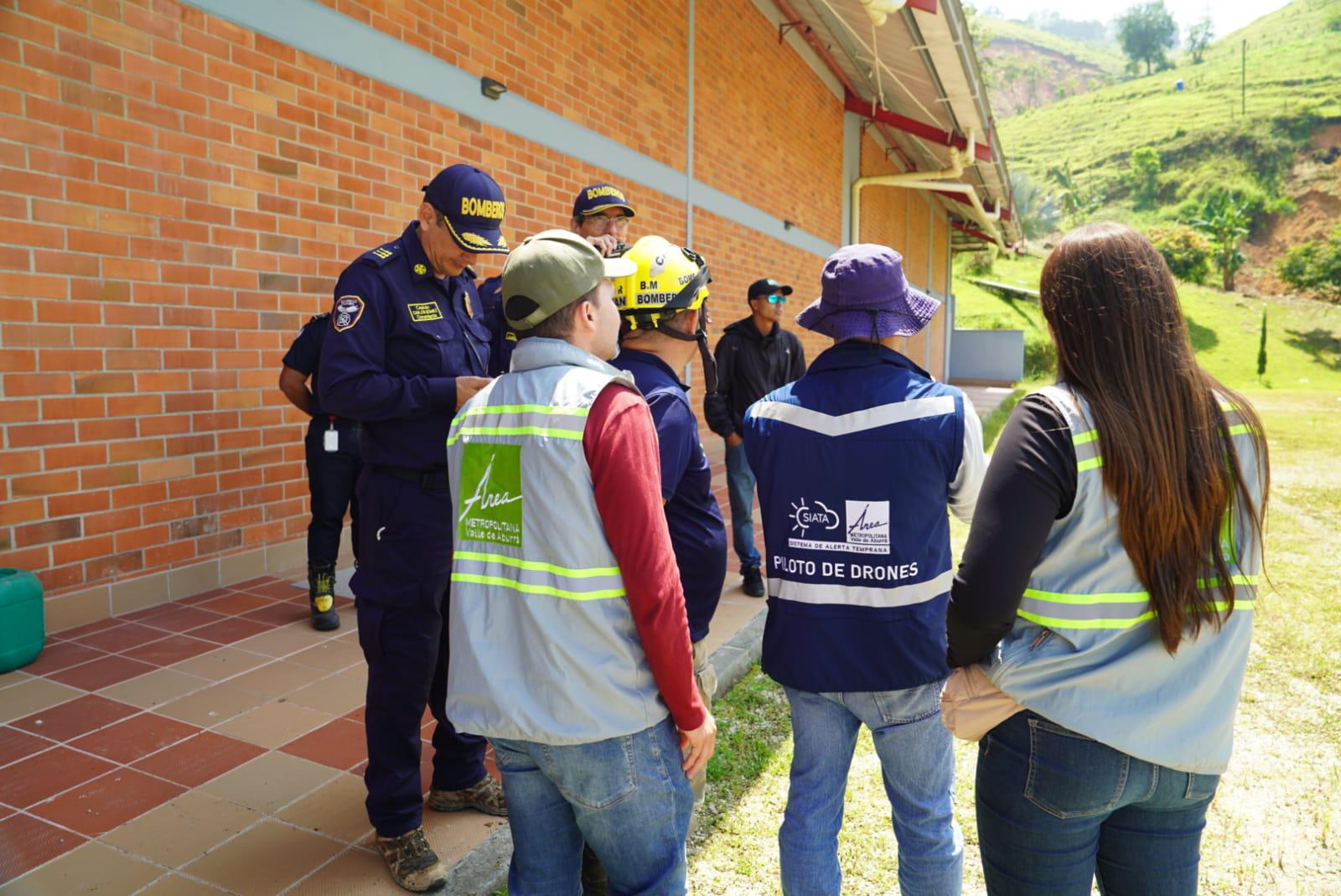 El Área Metropolitana del Valle de Aburrá instaló por primera vez en la historia el Centro de Operaciones de Emergencias Metropolitano (COEM). Foto: AMVA