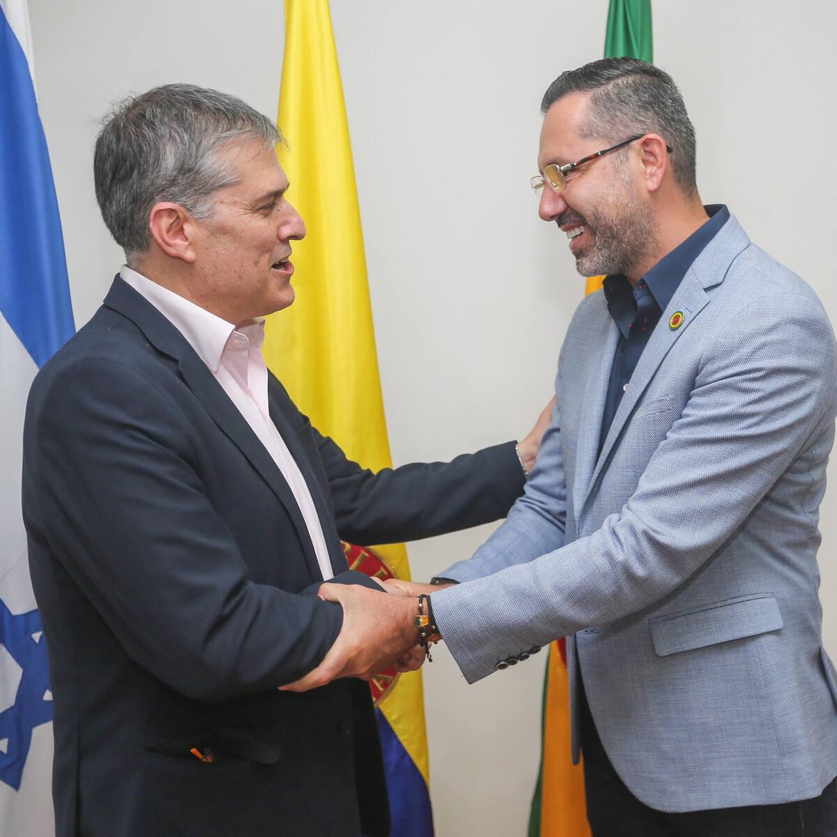 Alcalde de Bucaramanga y embajador de Israel pactan acuerdo de cooperación