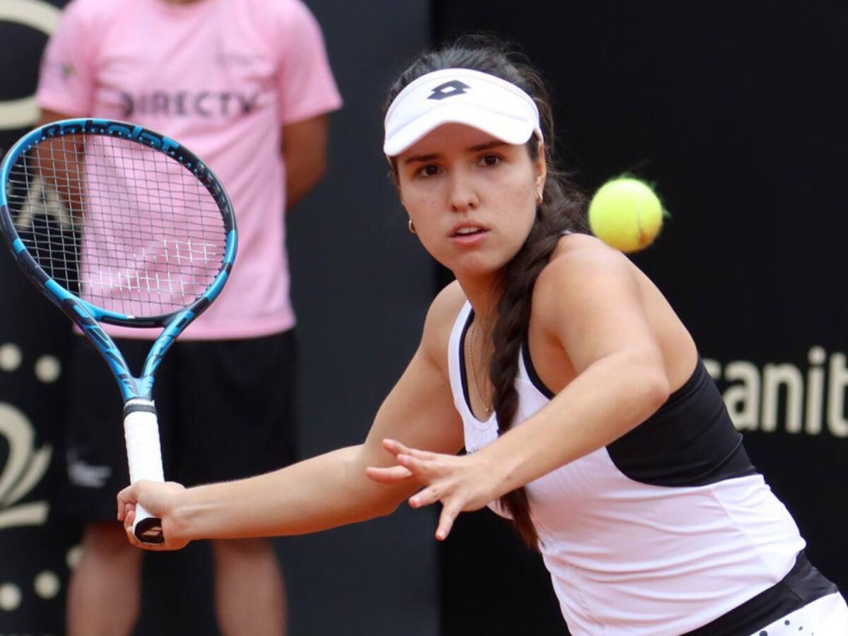 María Camila Osorio cae en semifinales del WTA 250 de Bogotá