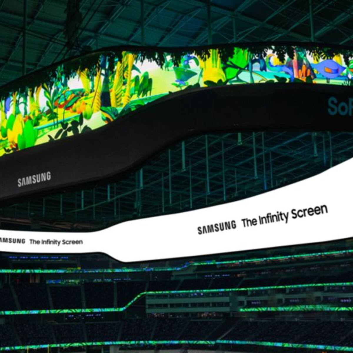 Conozca la pantalla LED más grande del mundo que mide 6.500 metros