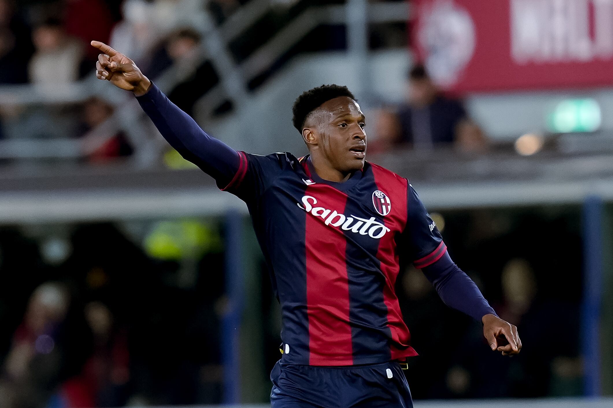 Jhon Lucumí, defensor del Bologna FC. (Photo by Giuseppe Maffia/NurPhoto via Getty Images)