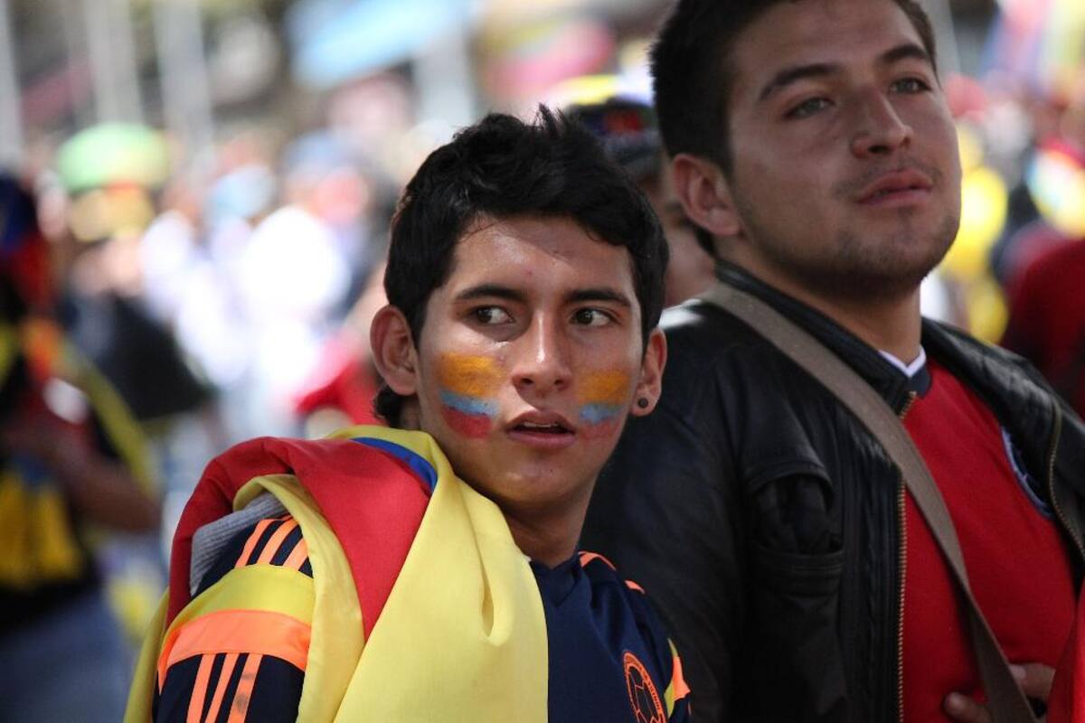 El elenco colombiano acaricia los octavos de final del Mundial Brasil 2014.