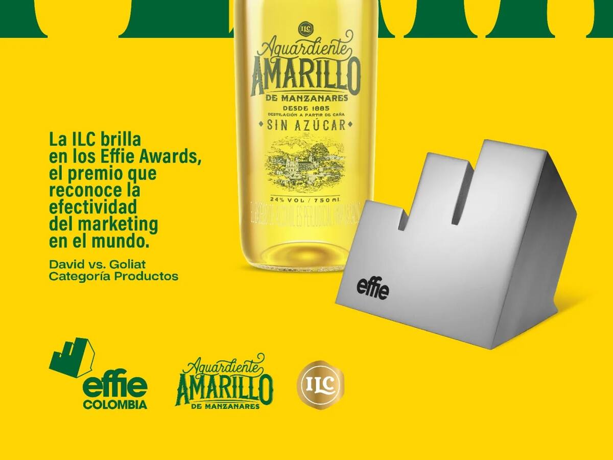 Publicidad de Aguardiente Amarillo de Manzanares es premiada en los Effie Awards Colombia 2025