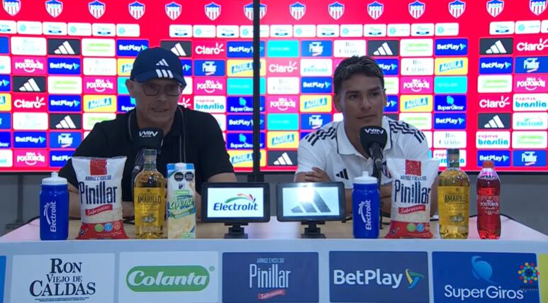 Alfredo Arias luego de la victoria contra el América de Cali / Foto: Dimayor