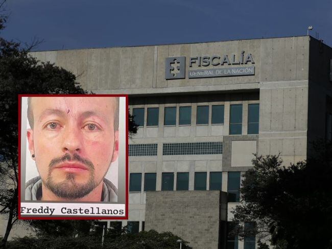 Edificio Fiscalía y Freddy Castellanos, presunto abusador de menores