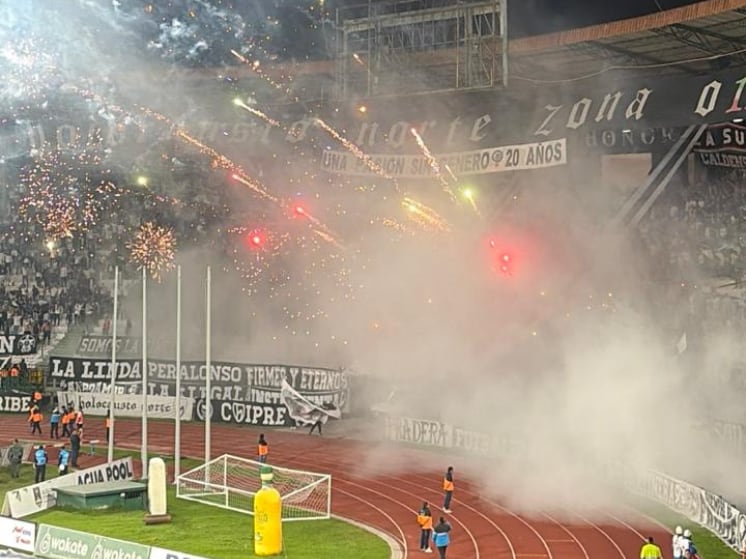 Momento sancionado por la DIMAYOR partido del 25 de octubre de 2025