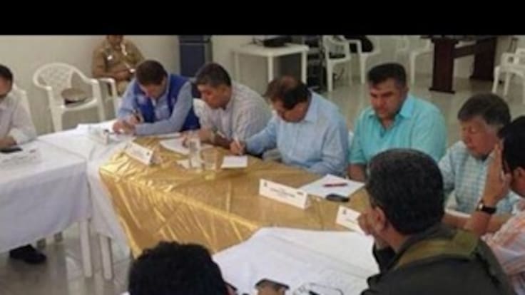 El vicepresidente logra acuerdo para levantar bloqueos en vías de nueve departamentos
