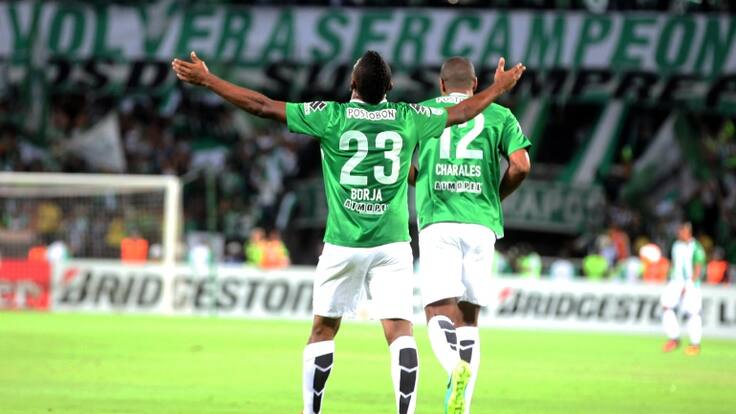 Miguel Borja, autor del primer gol