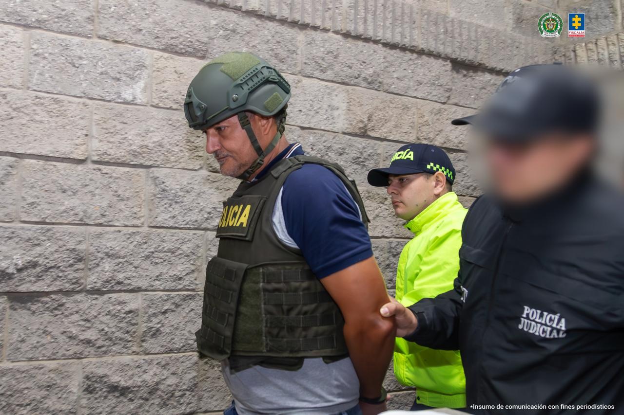 Simeón Pérez Marroquín, alias ‘El Viejo’, jefe de red criminal que ejecutó el ataque contra Miguel Uribe. Foto: Fiscalía