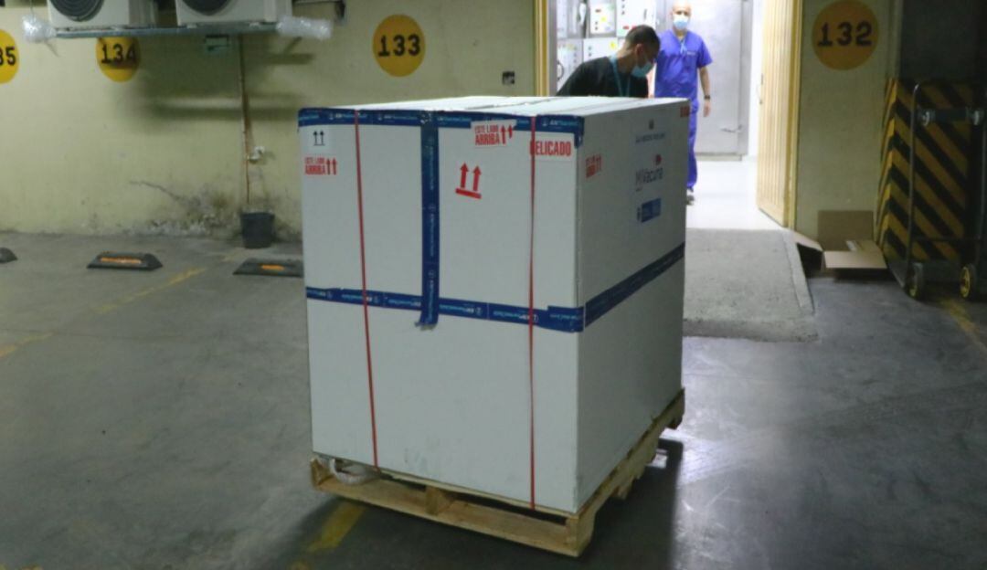 Llegada de las vacunas