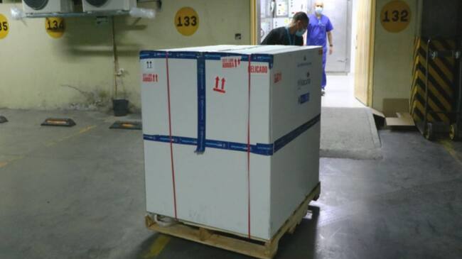 Llegada de las vacunas