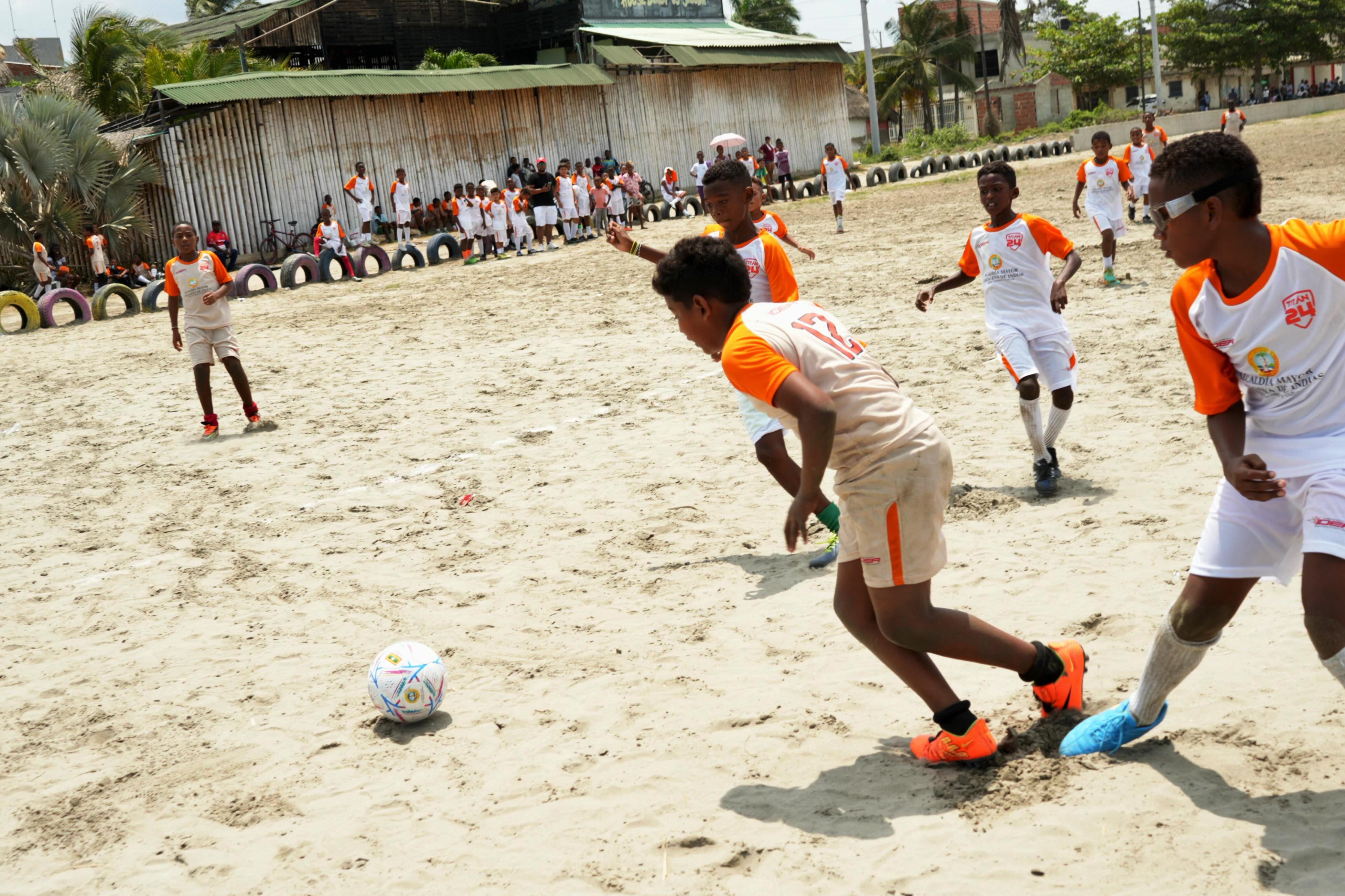 Arrancó primer torneo de fútbol menor IDER-Titán 24, en La Boquilla