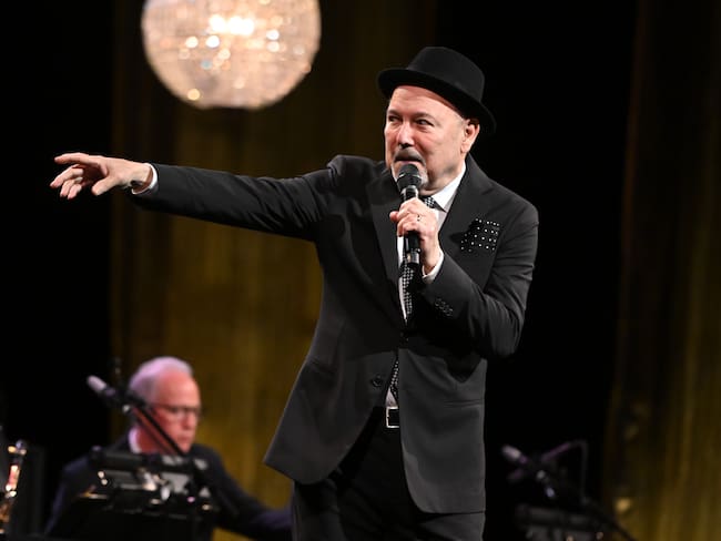 Rubén Blades actúa durante la Gala Jazz At Lincoln Center. (Foto de Noam Galai/Getty Images for Jazz At Lincoln Center)
