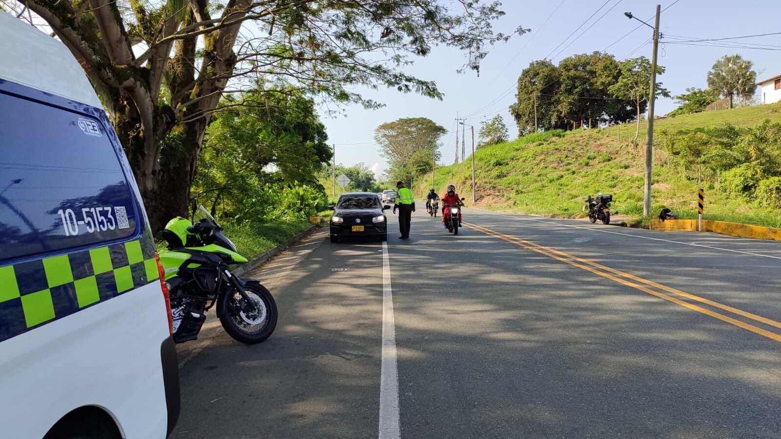 Crédito: Policía Metropolitana de Manizales.
