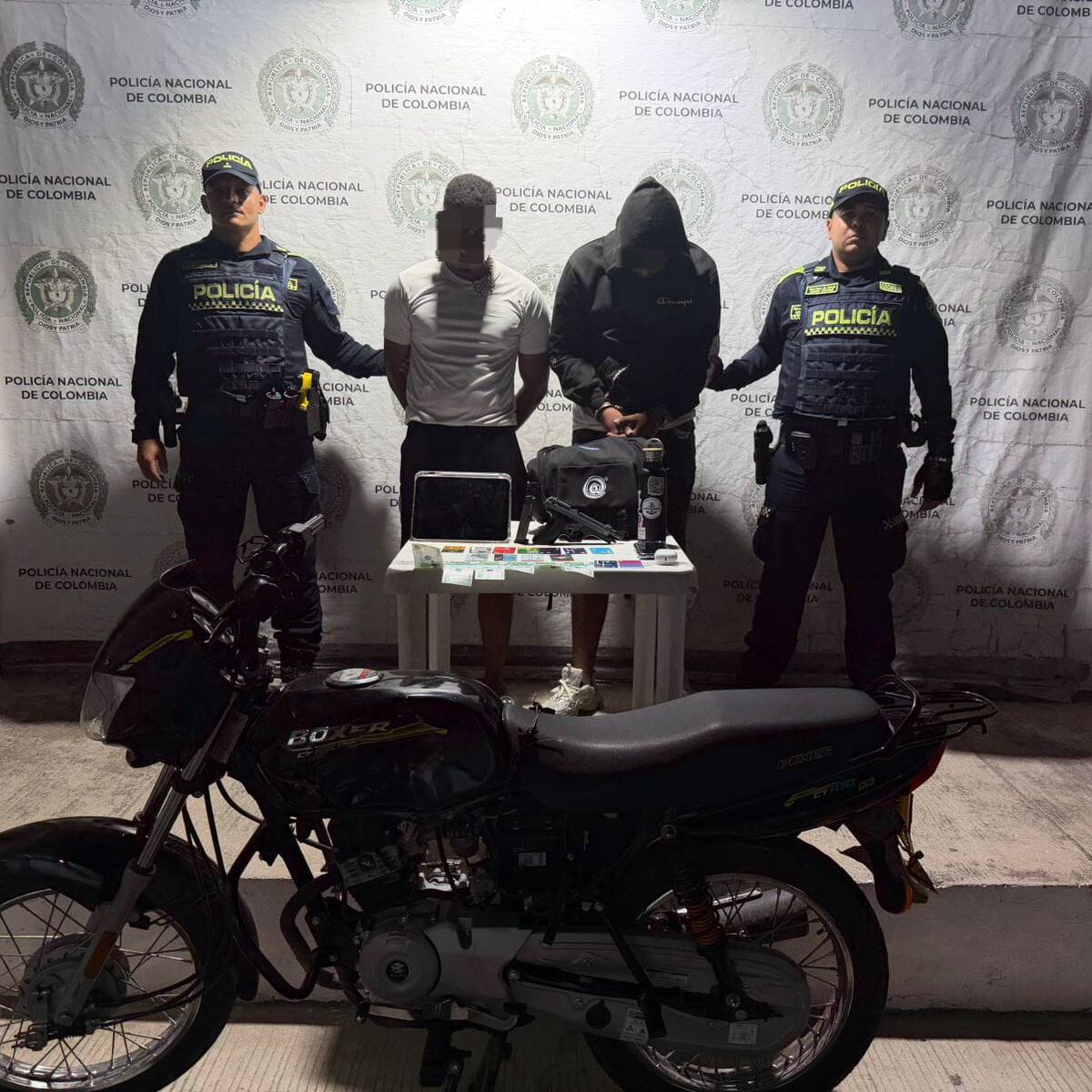 Capturadas dos personas cuando intentaban robar la suma de $82 millones de pesos en Santa Marta