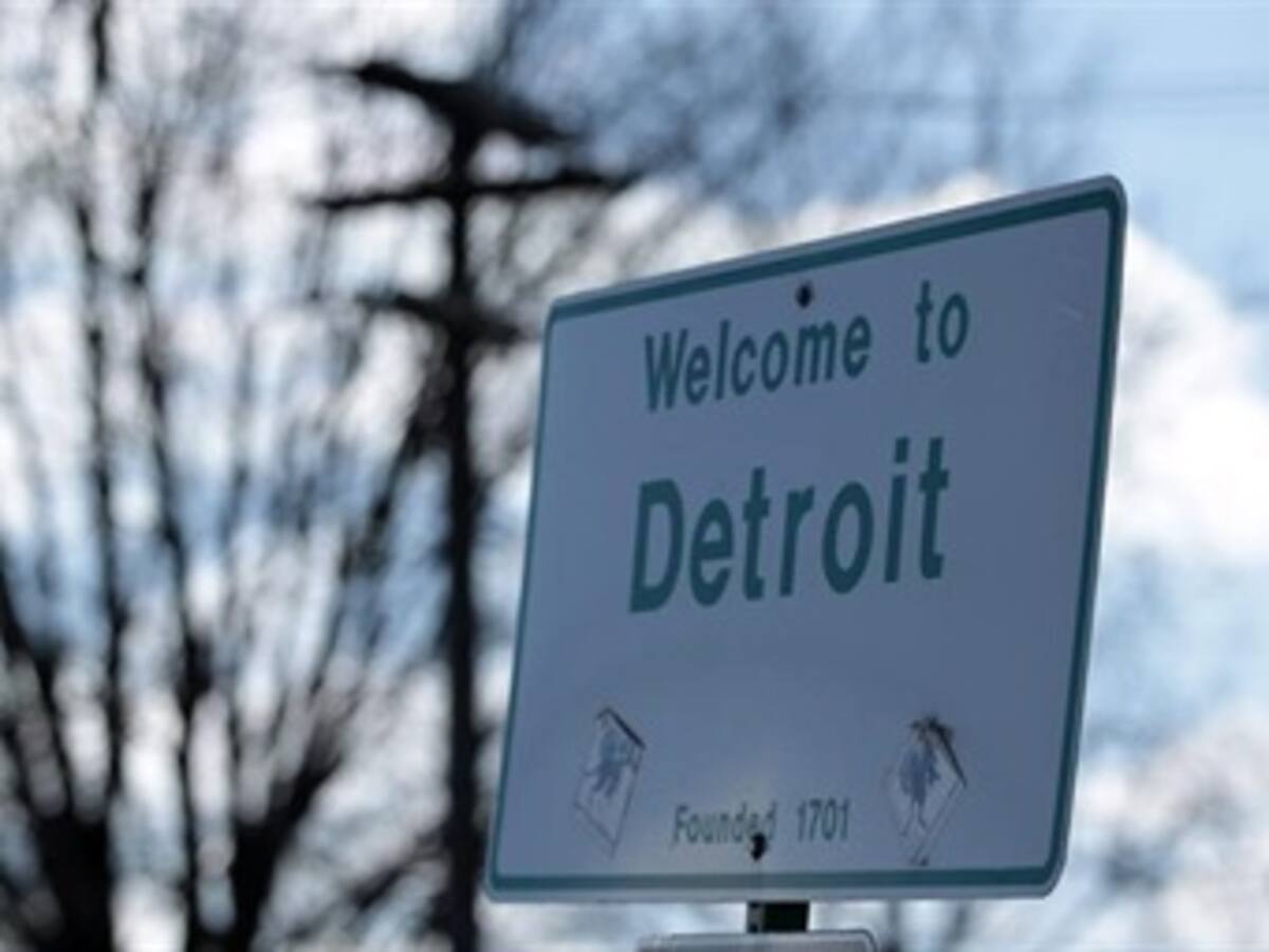Detroit, en bancarrota