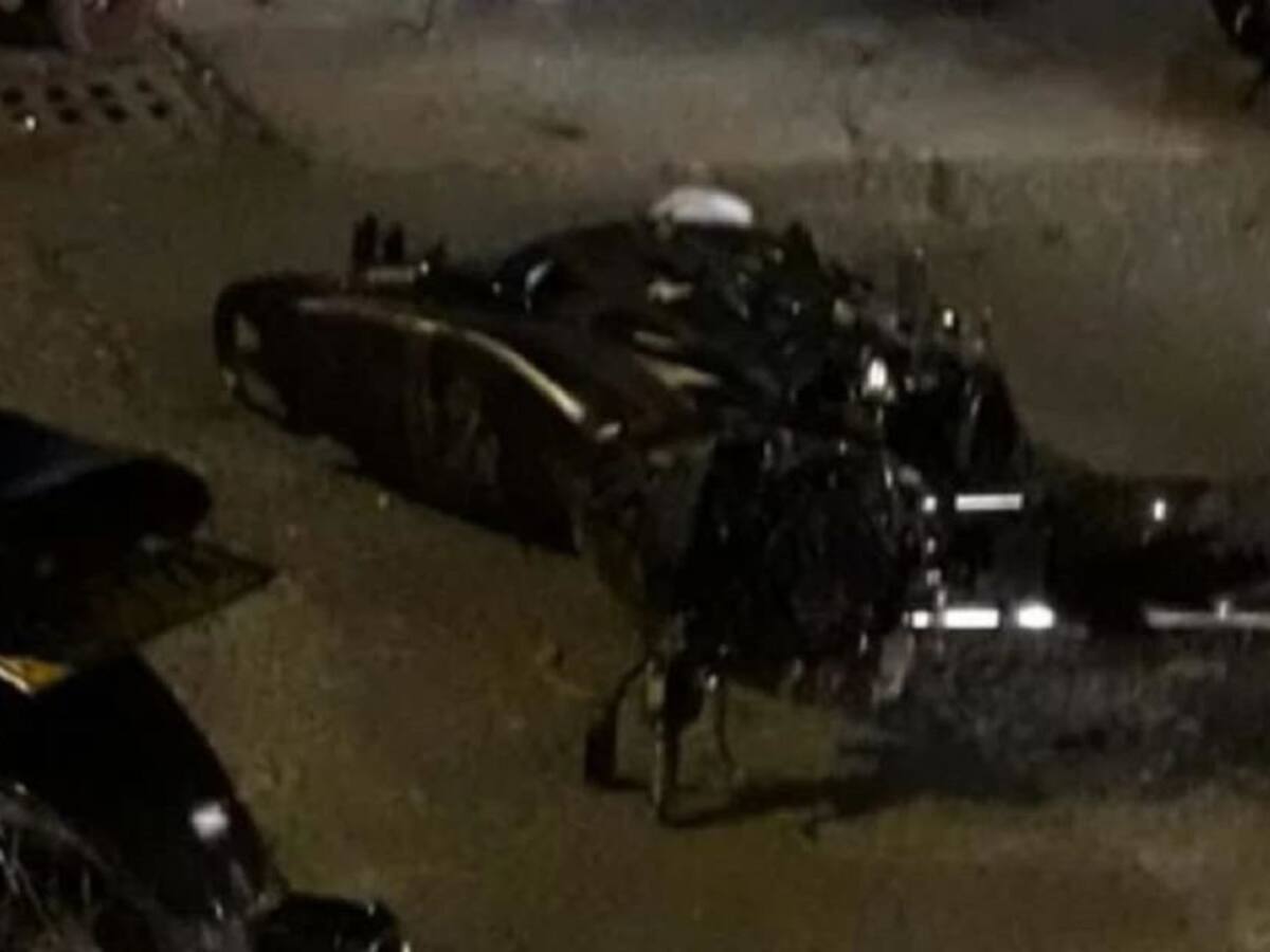 Joven falleció en accidente de tránsito, cuando chocó con otro vehículo
