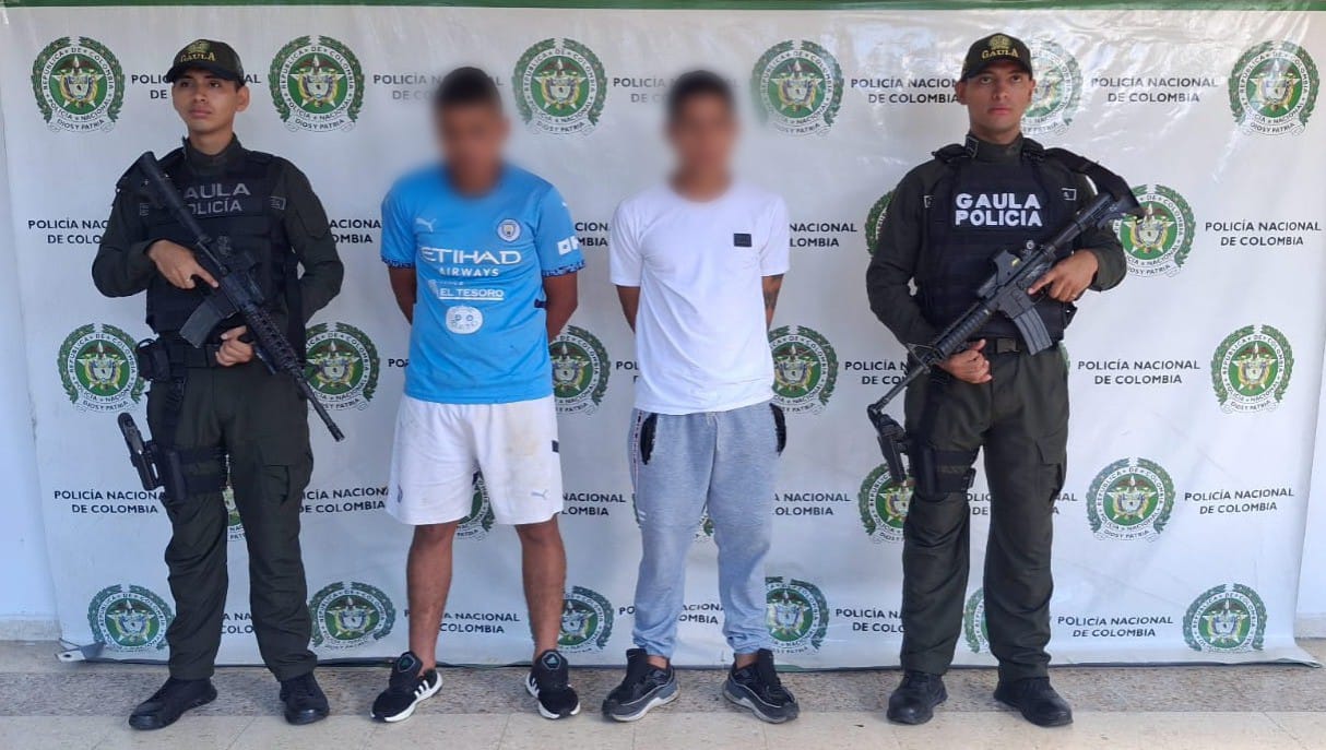 Una red con presencia delictiva en Neiva, Baraya, Santa María, Palermo, Yaguará. Foto policía Neiva.