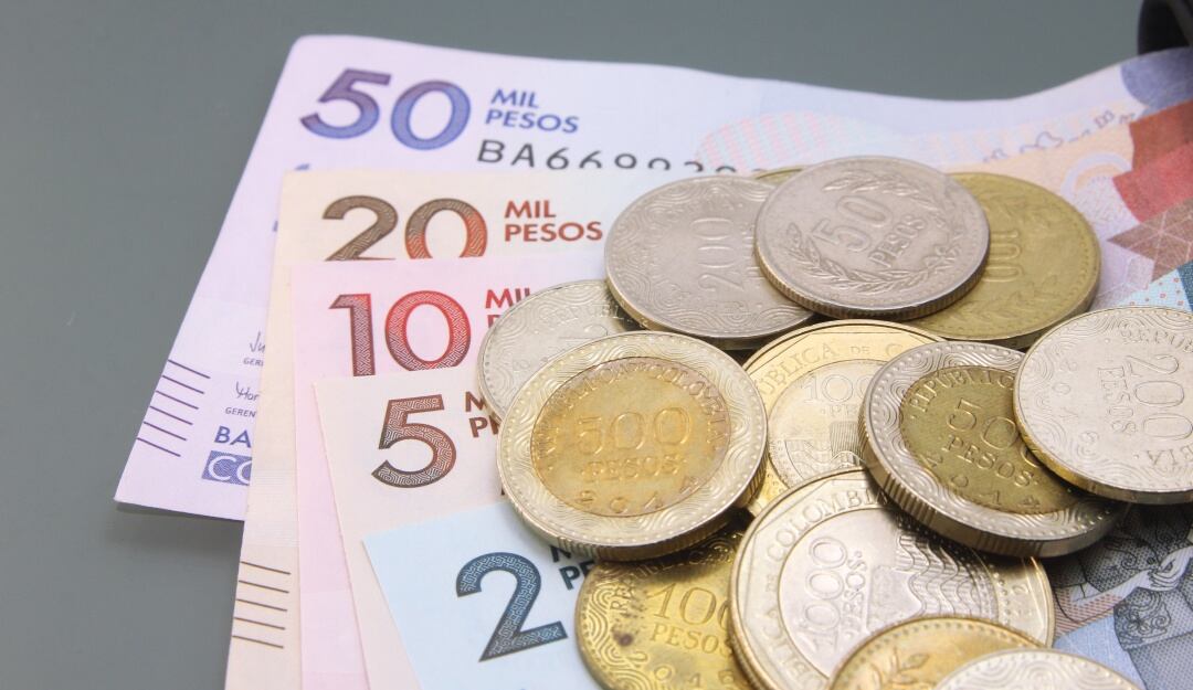Pesos colombianos