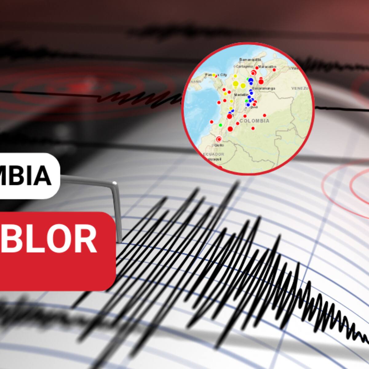 Fuerte temblor sacudió a Colombia en la noche de este 29 de junio: Magnitud y zonas afectada
