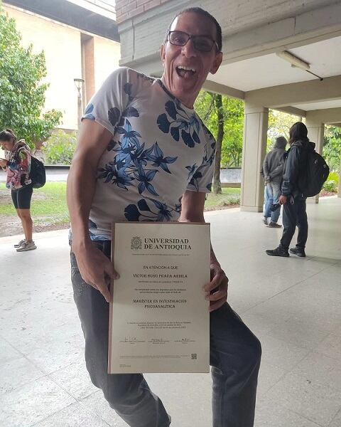 Profesor Manuel José Bermúdez Andrade- foto tomada de su perfil de Facebook