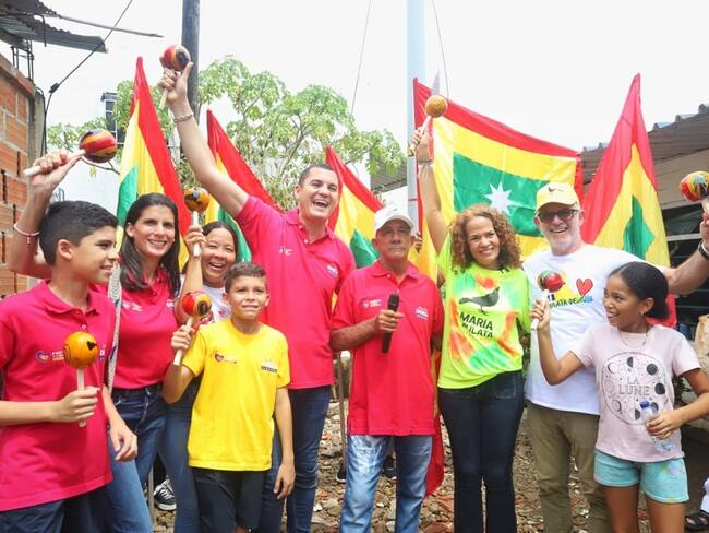 Judith Pinedo y Javier Doria