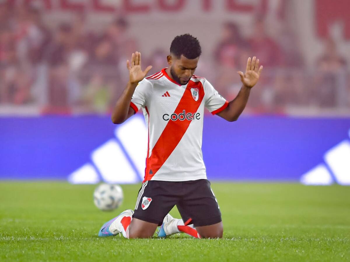 Miguel Ángel Borja, entre los colombianos más goleadores de River Plate: así está la lista