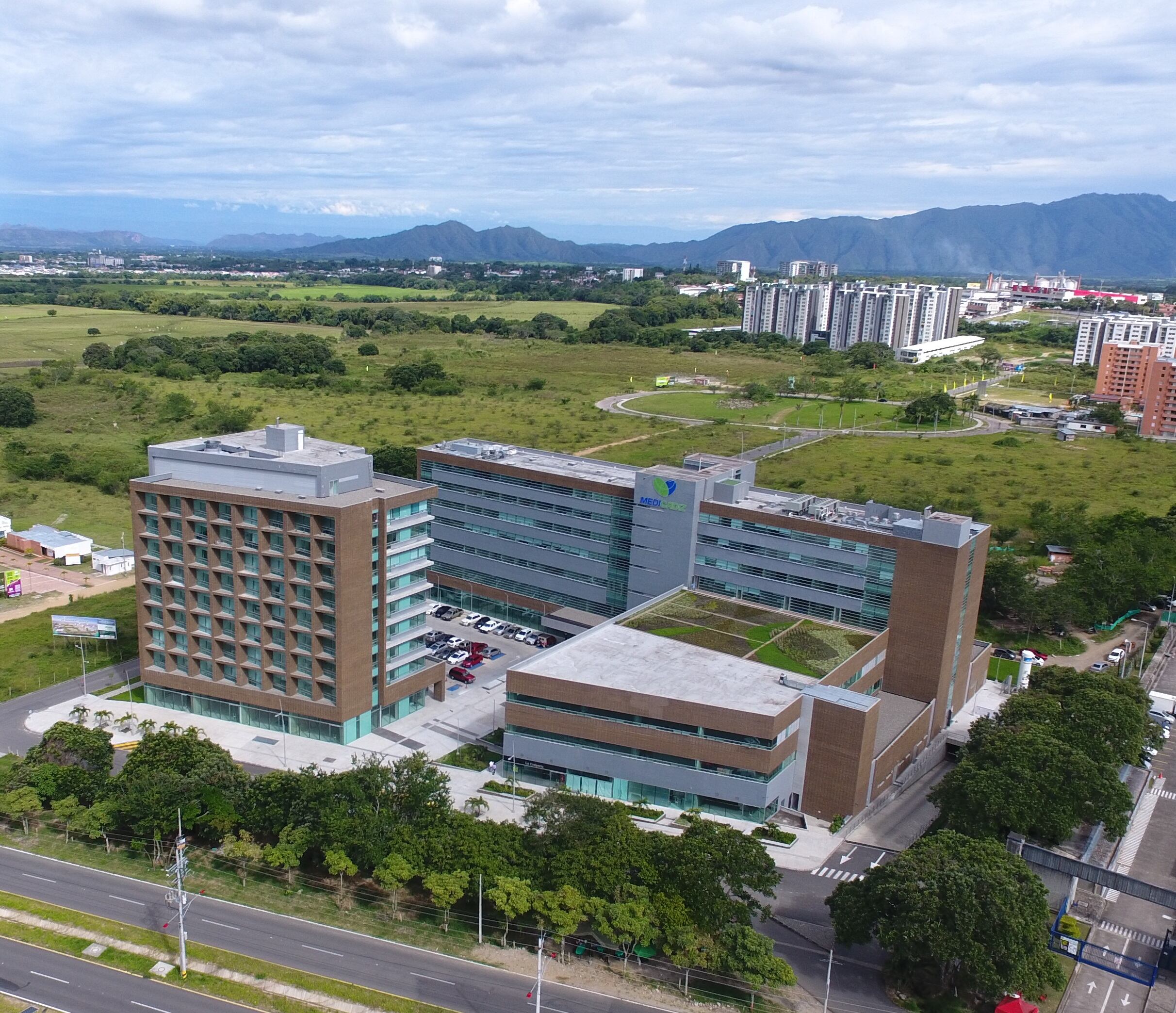 Panorámica de la Clínica Medicádiz de Ibagué