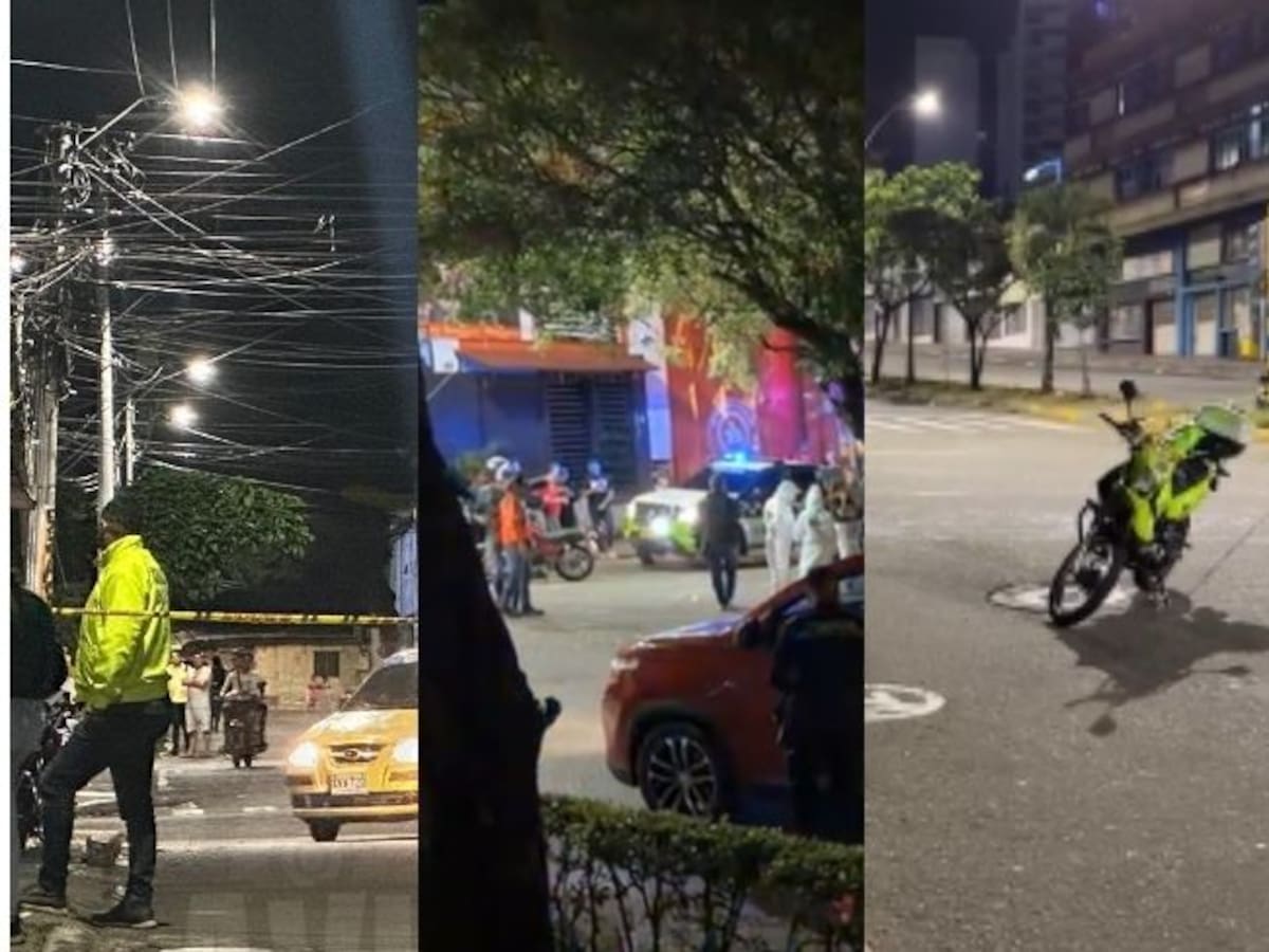 Noche violenta: tres asesinatos casi a la misma hora en tres sectores diferentes en Bucaramanga