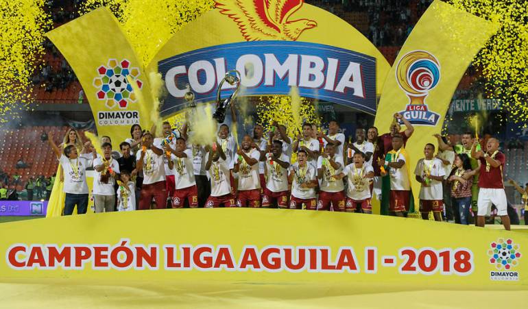 Consagración del segundo titulo del Deportes Tolima 