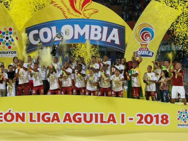 Consagración del segundo titulo del Deportes Tolima 