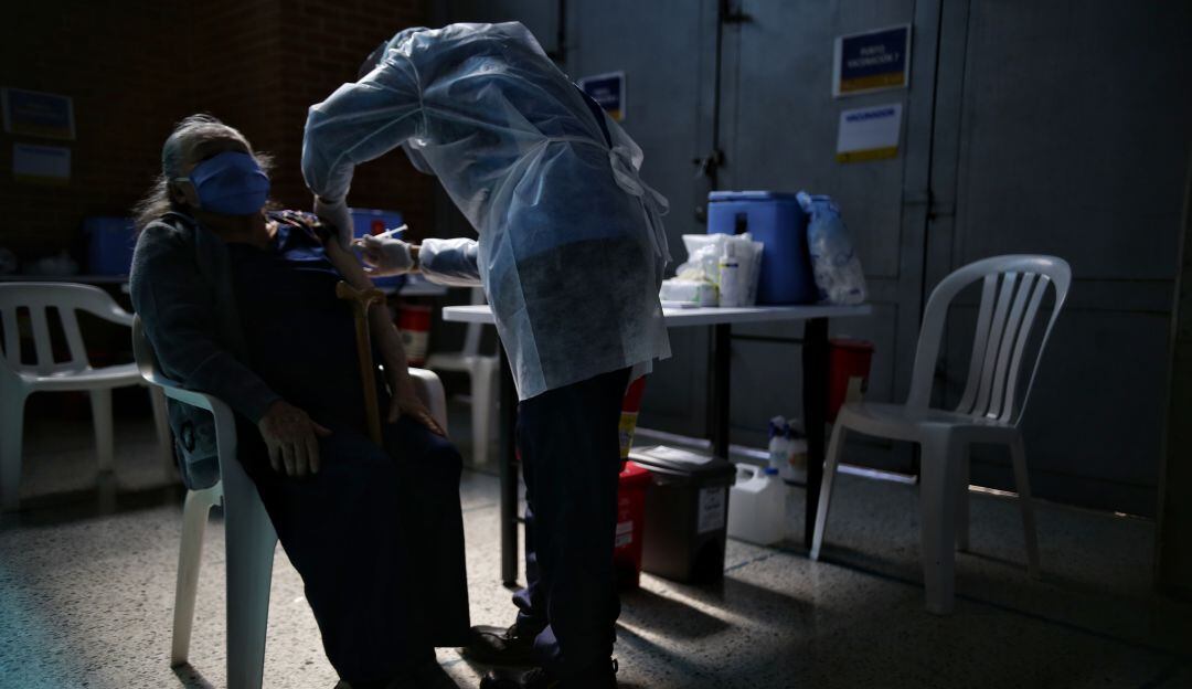 Punto de vacunación contra COVID-19