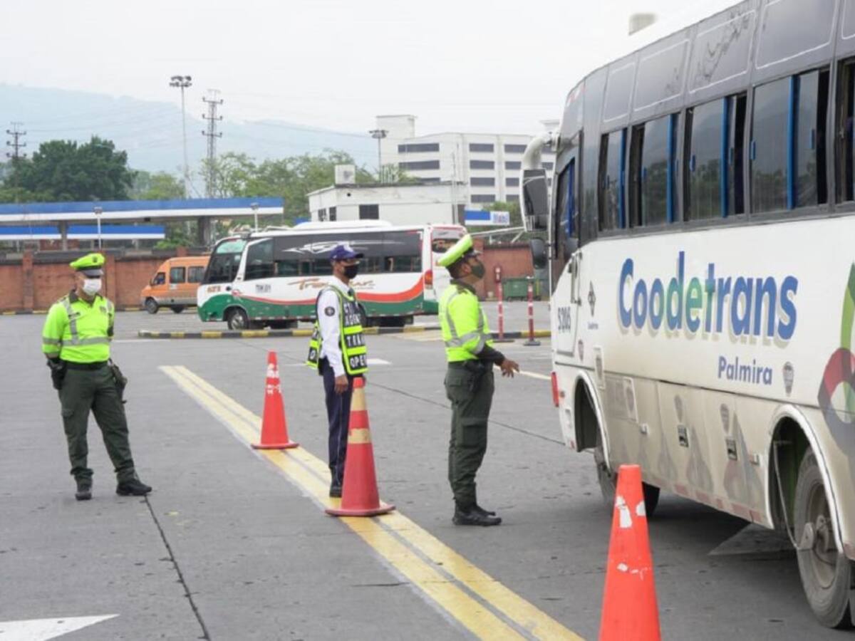 Reactivado transporte intermunicipal en siete municipios del Valle