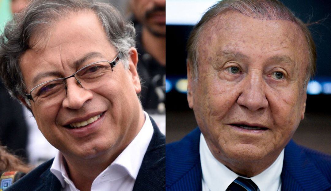 Gustavo Petro y Rodolfo Hernández