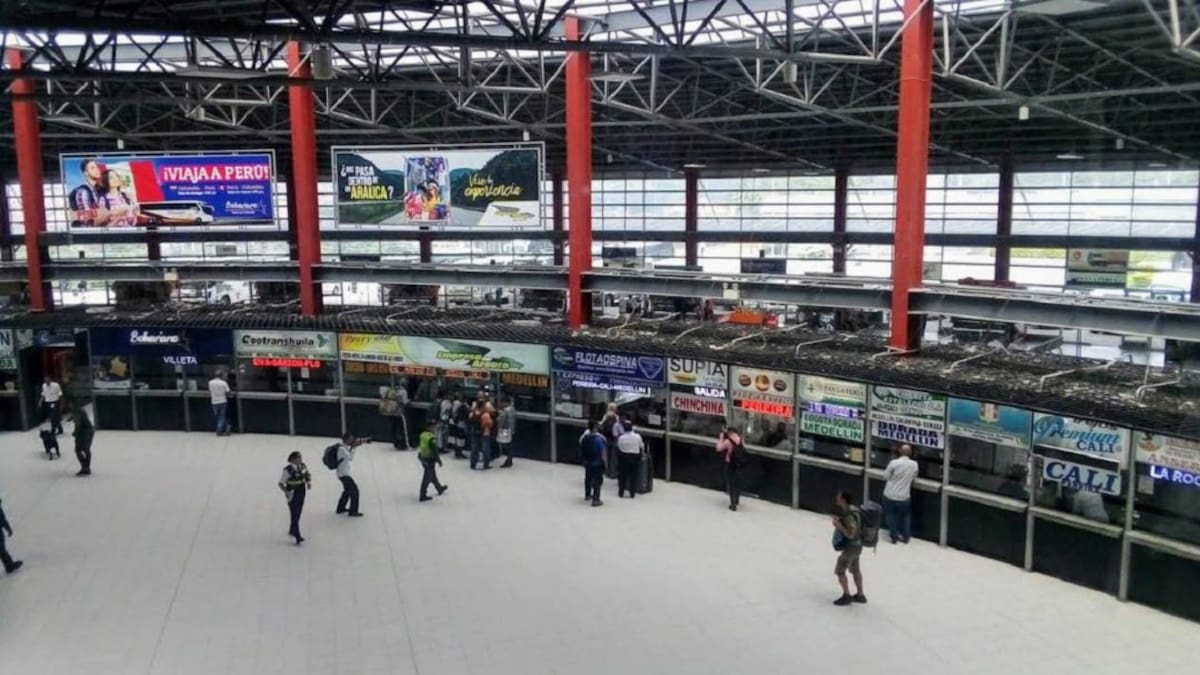 Fallece un hombre en la Terminal de Manizales tras una caída