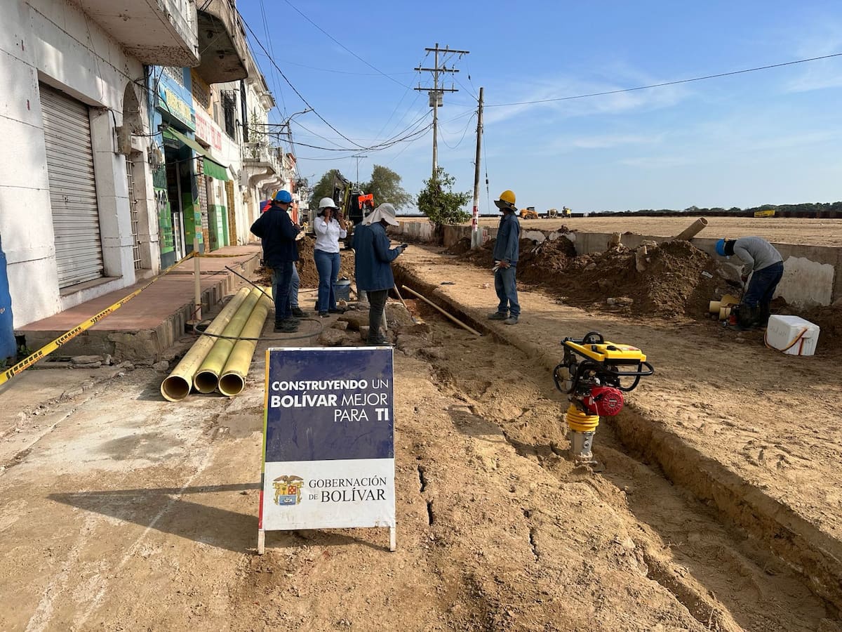 Así va La Albarrada de Magangué, la obra que complementará al ‘Malecón de Todos’