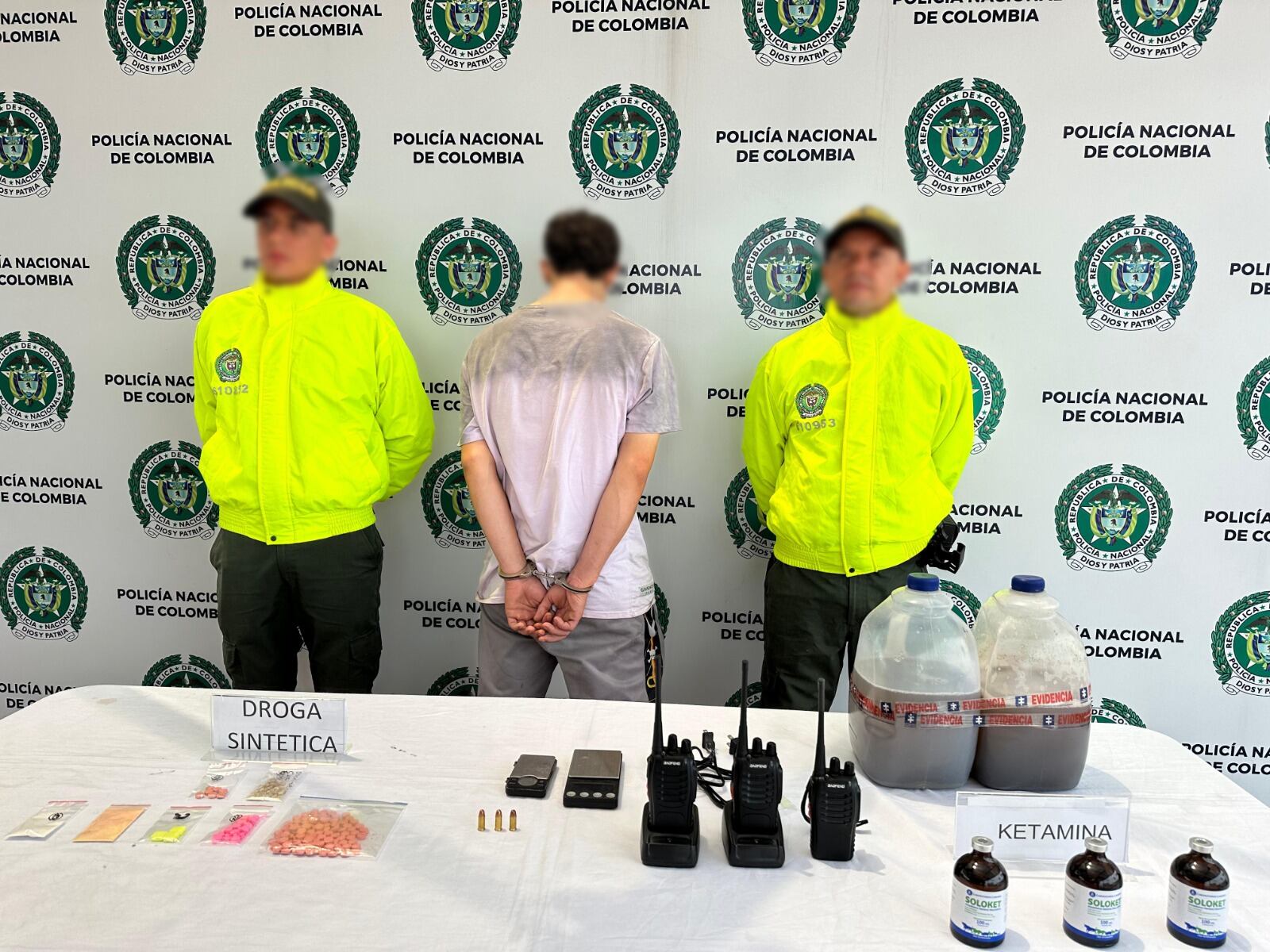 Foto suministrada: Policía Metropolitana de Pereira