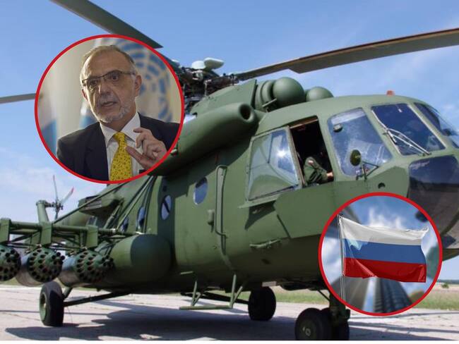 Rusia habría entregado alternativas a MinDefensa para mantenimiento de helicópteros MI-17