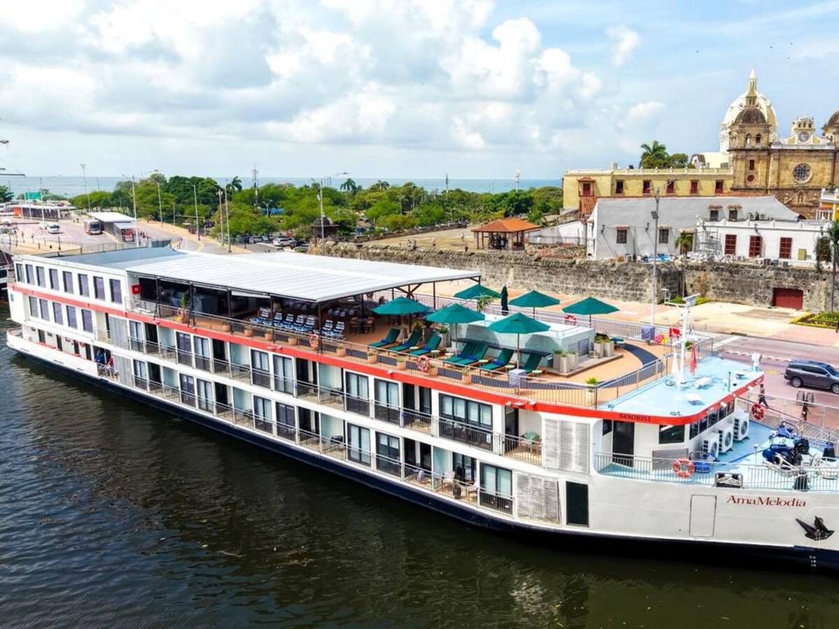 Amamelodía regresó a Cartagena tras su primer recorrido por el río Magdalena