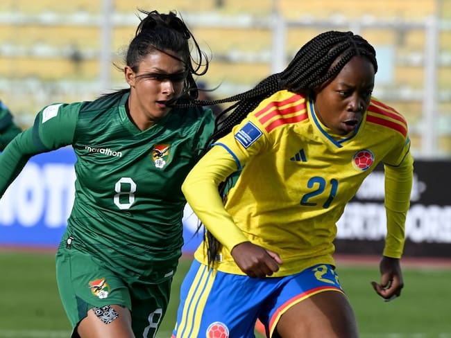 Bolivia vs. Colombia por la fecha 3 de Eliminatorias Femeninas / @CONMEBOL