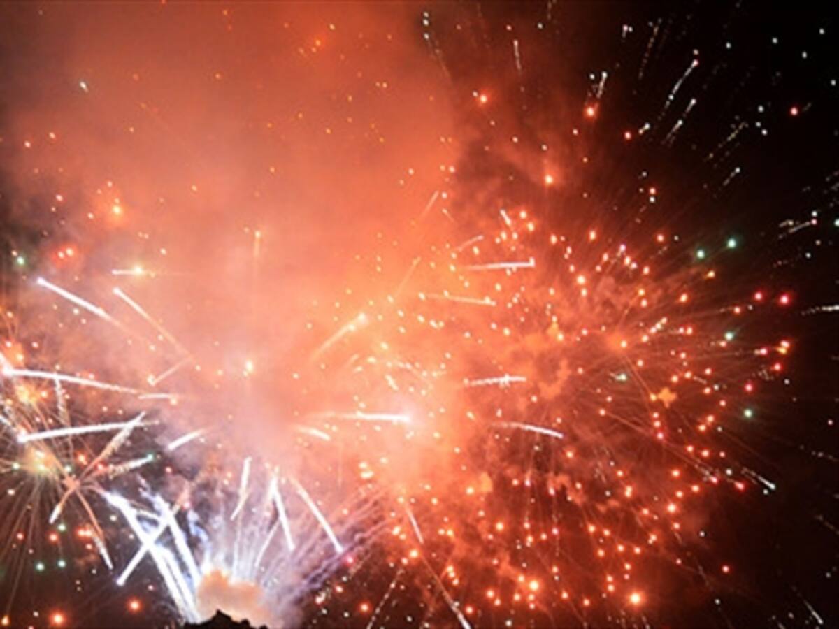 En alerta en Antioquia por posible incremento de quemados en noche buena